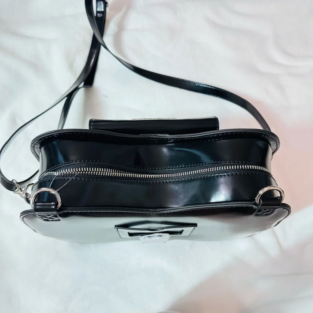 Dr. Martens Vegan Bow Bag in Black Oxford - NWT